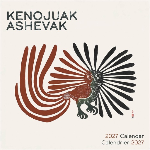 [E-PO-D27-CAL27119] Pomegranate 30x30 Cal-Kenojuak Ashevak 