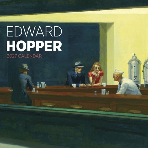[E-PO-D27-CAL27127] Pomegranate 30x30 Cal-Edward Hopper 