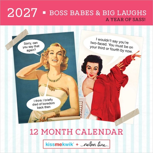 [E-AANL-D27-CAL033] Nelson Lines 30x30 Cal-Boss Babes
