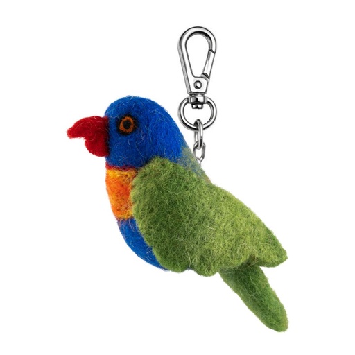 [GI-KC-AB004] Key Chain-Felt Lorikeet