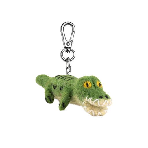 [GI-KC-OA011] Key Chain-Felt Crocodile